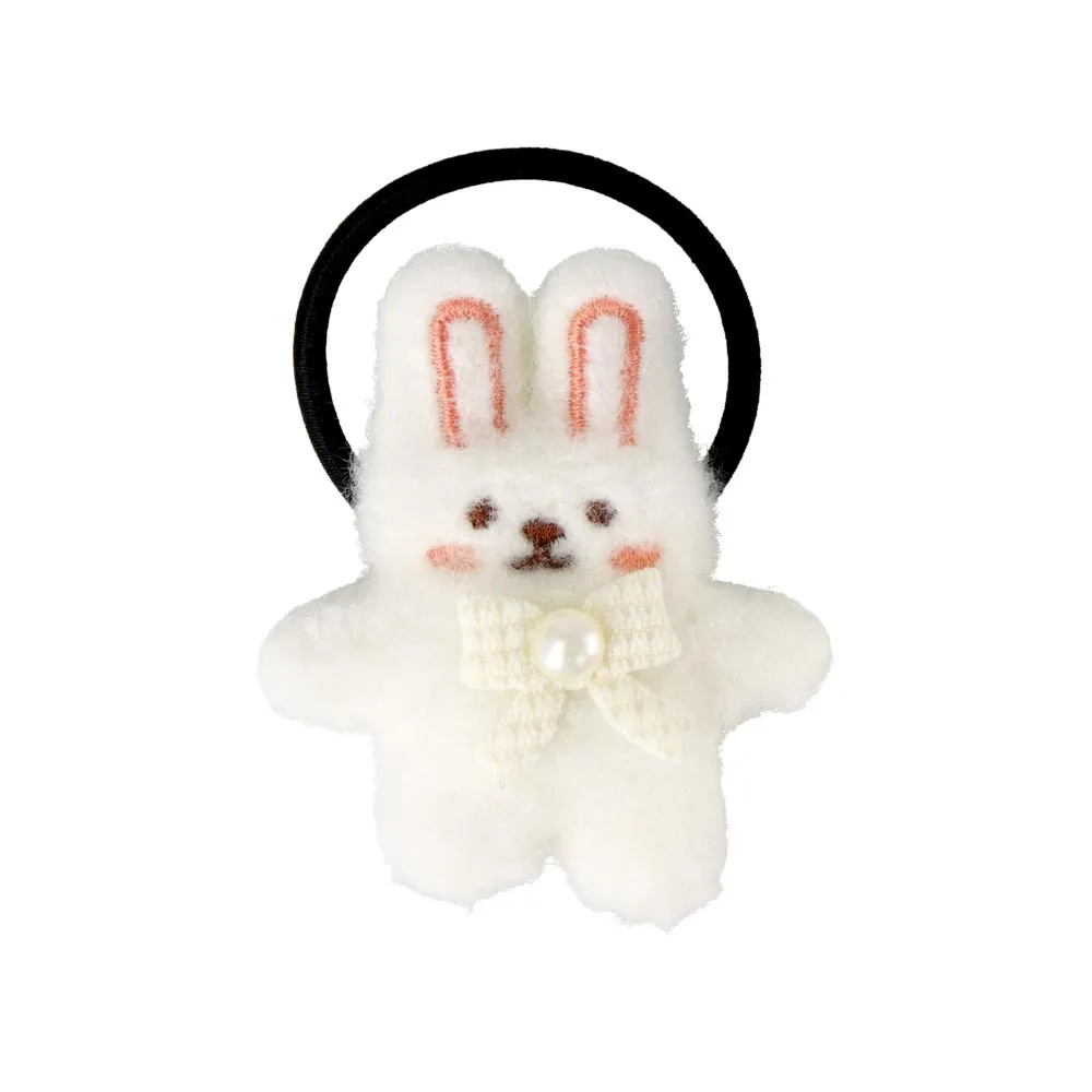 Rabbit Plush Ponytail Holder