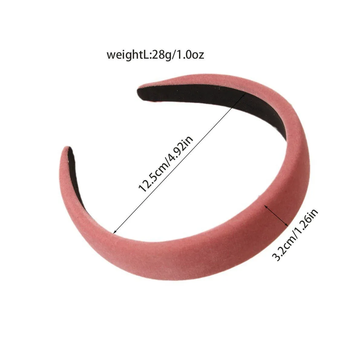 Retro Solid Headband - Caramel
