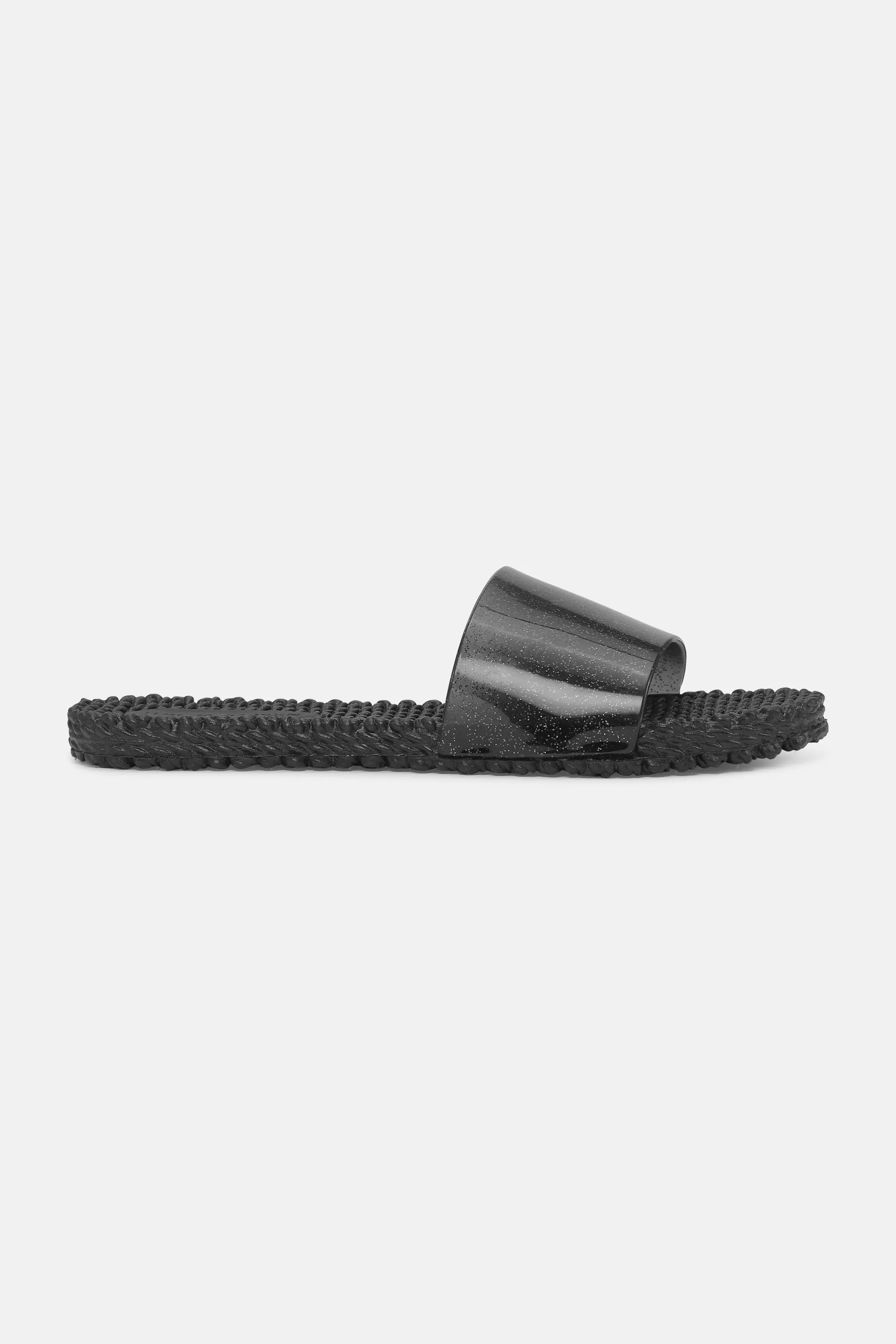 Slip-On Flip Flops - Black