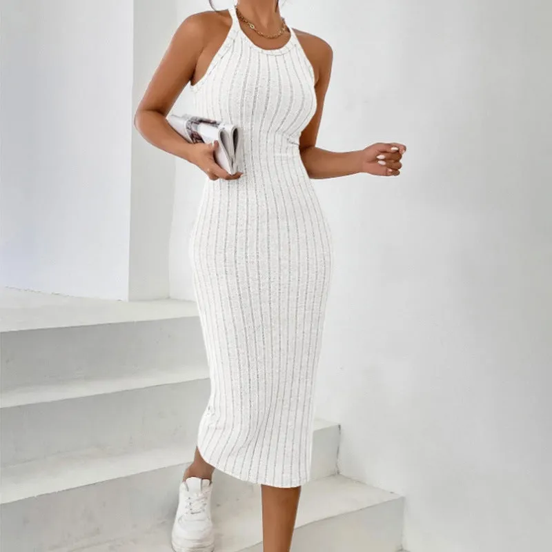 Solid Color Dress