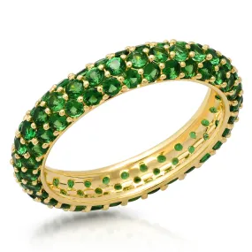 TSAVORITE DOMED RING