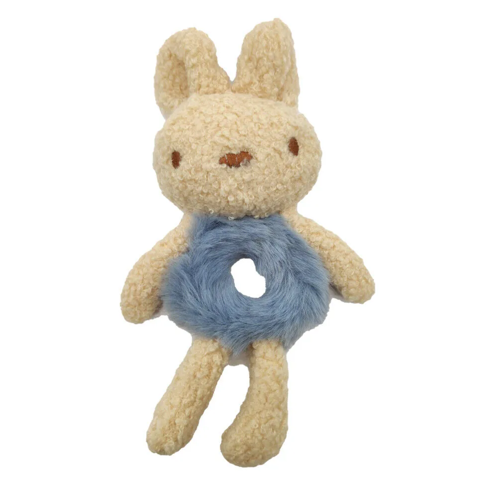 US Bear Bunny Furry Plush Hair Tie Scrunchies Rope Ponytail Holster Elastic Band