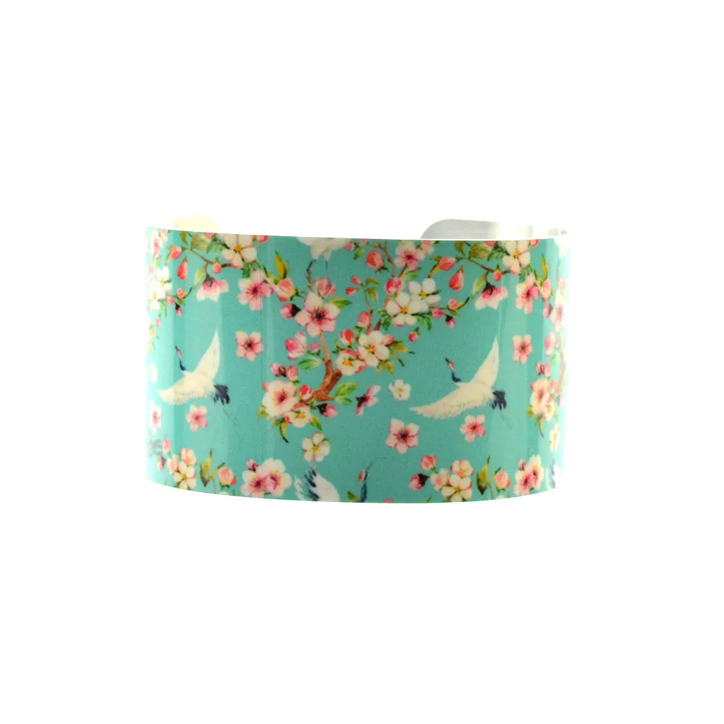 Walter Knabe Cuff Bracelet Cherry Blossom