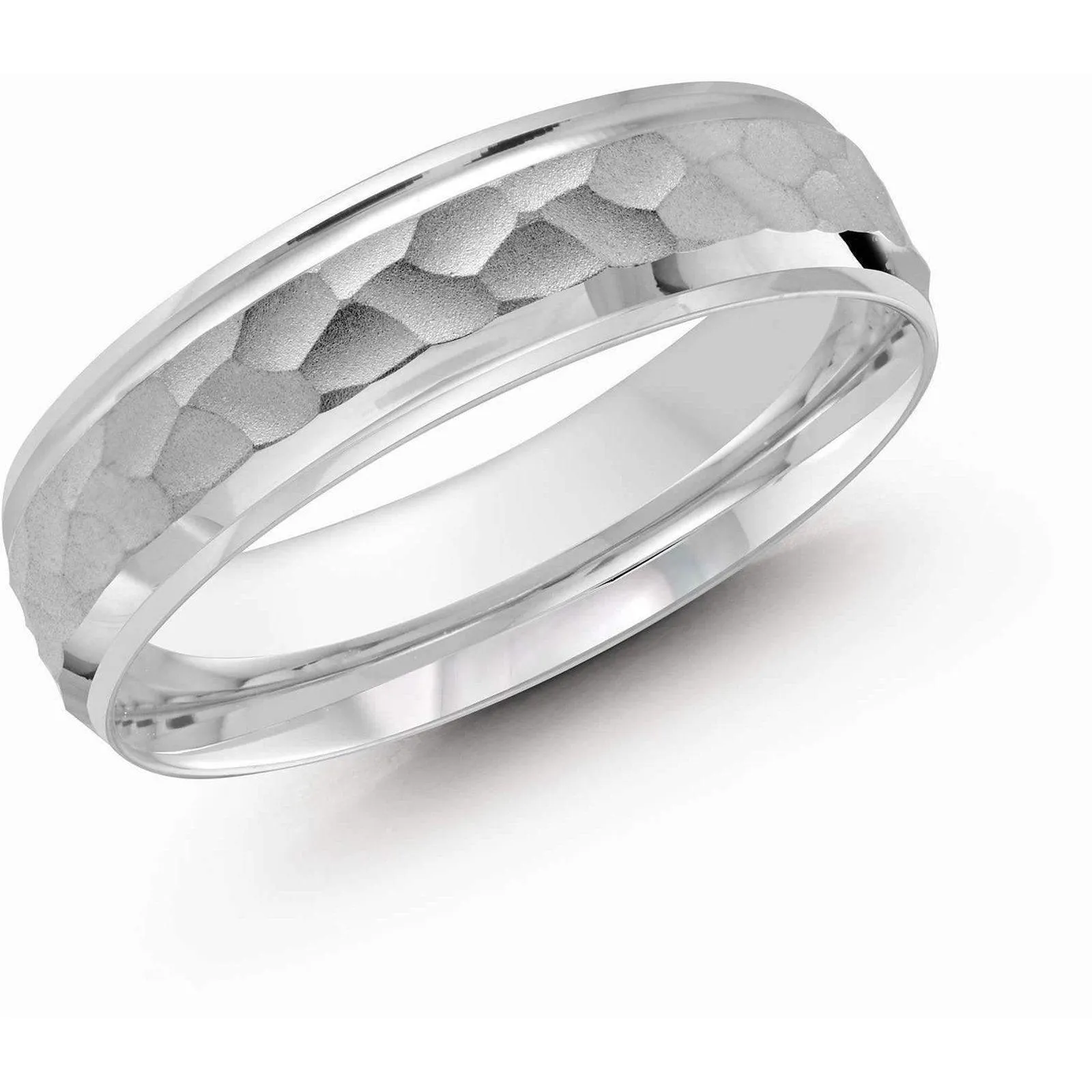 White Gold Wedding Band