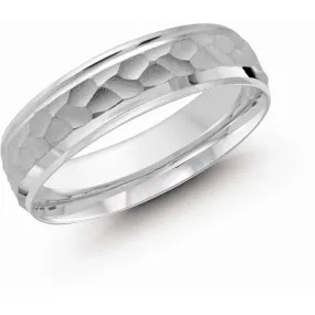White Gold Wedding Band