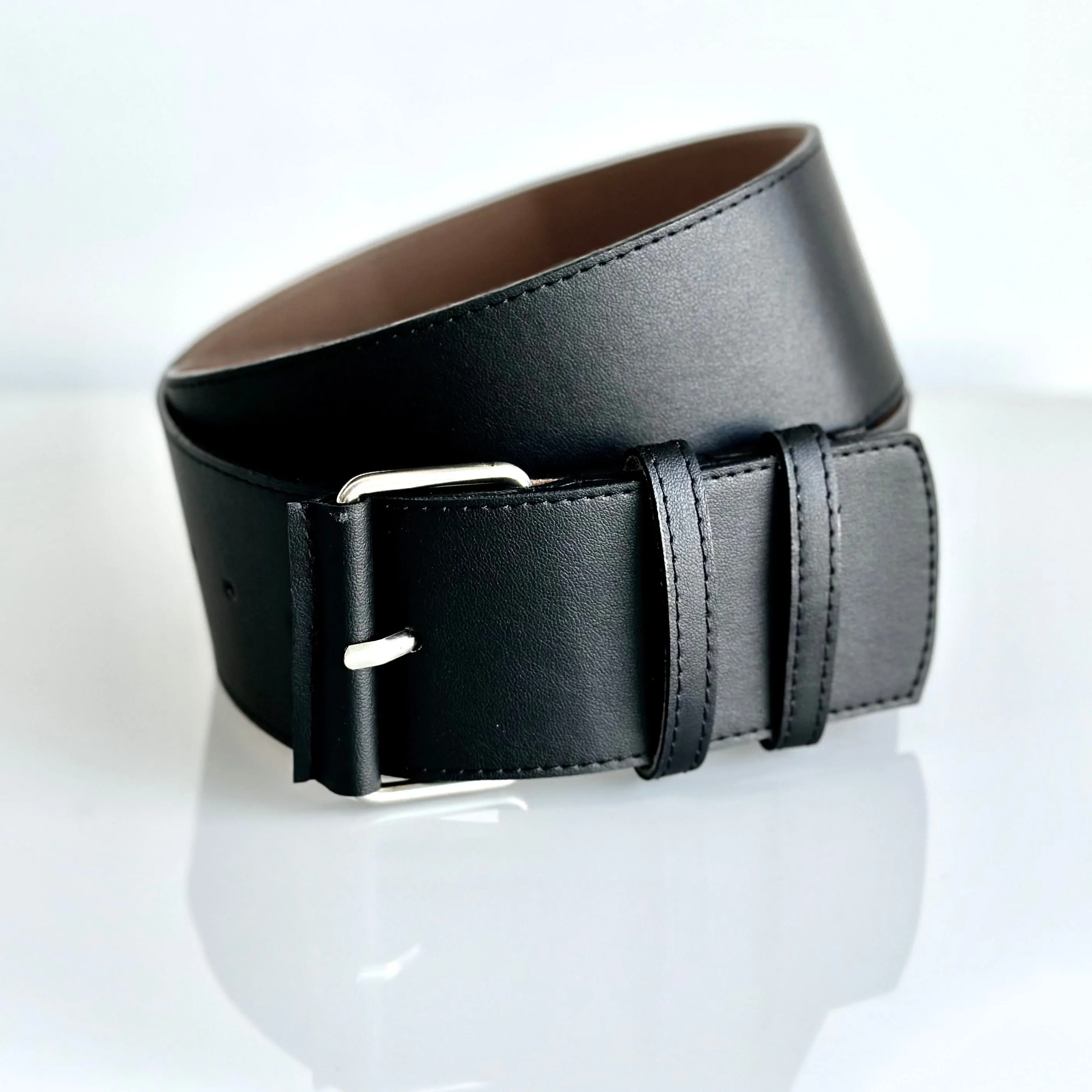 Wide Waist Cinch Belt 2 1/2"